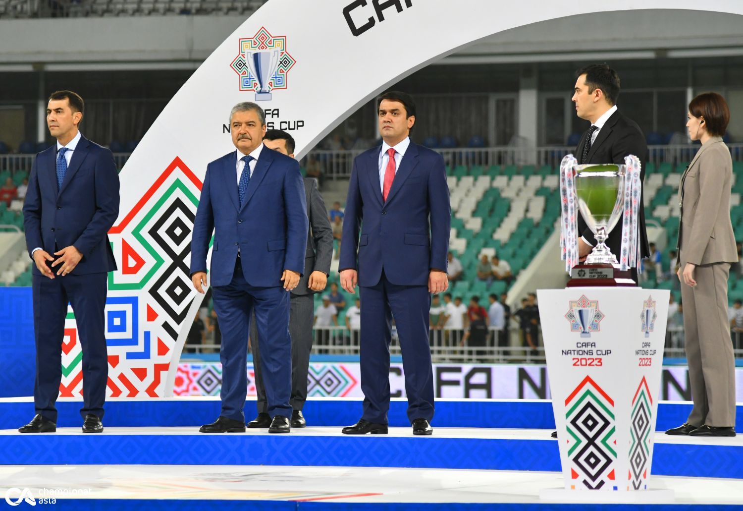 ФОТОГАЛЕРЕЯ. CAFA Nation&#039;s Cup-2023. Ўзбекистон - Эрон 0:1 (Тақдирлаш маросими)