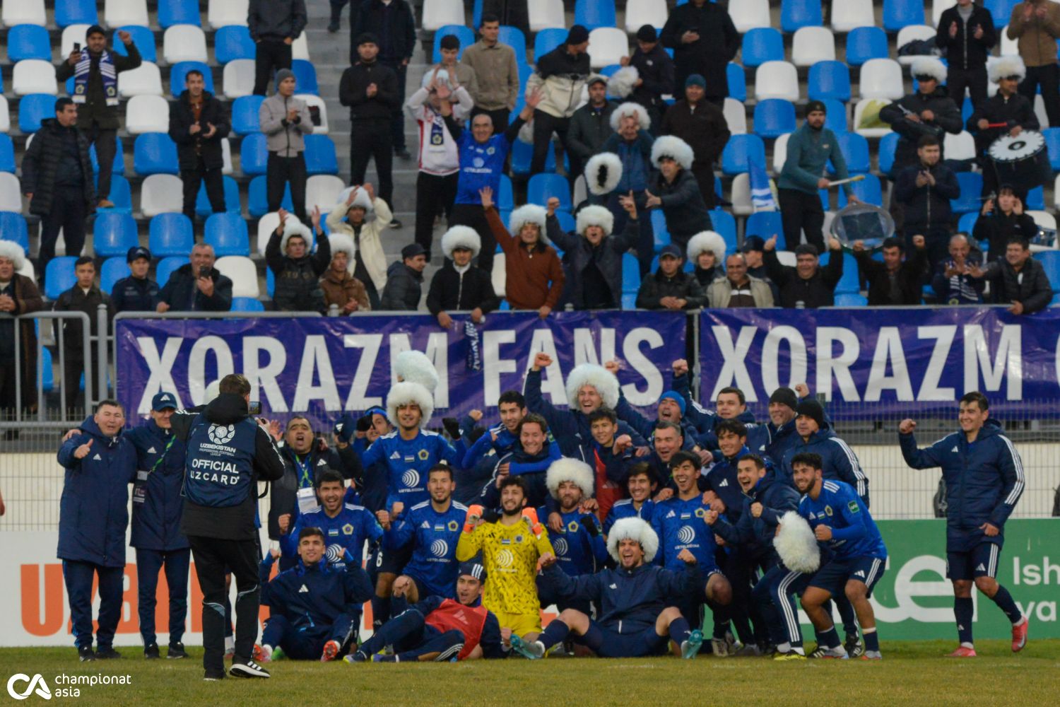 FOTOGALEREYA. Superliga, pley-off &quot;Buxoro&quot; - &quot;Xorazm&quot; – 1:2 