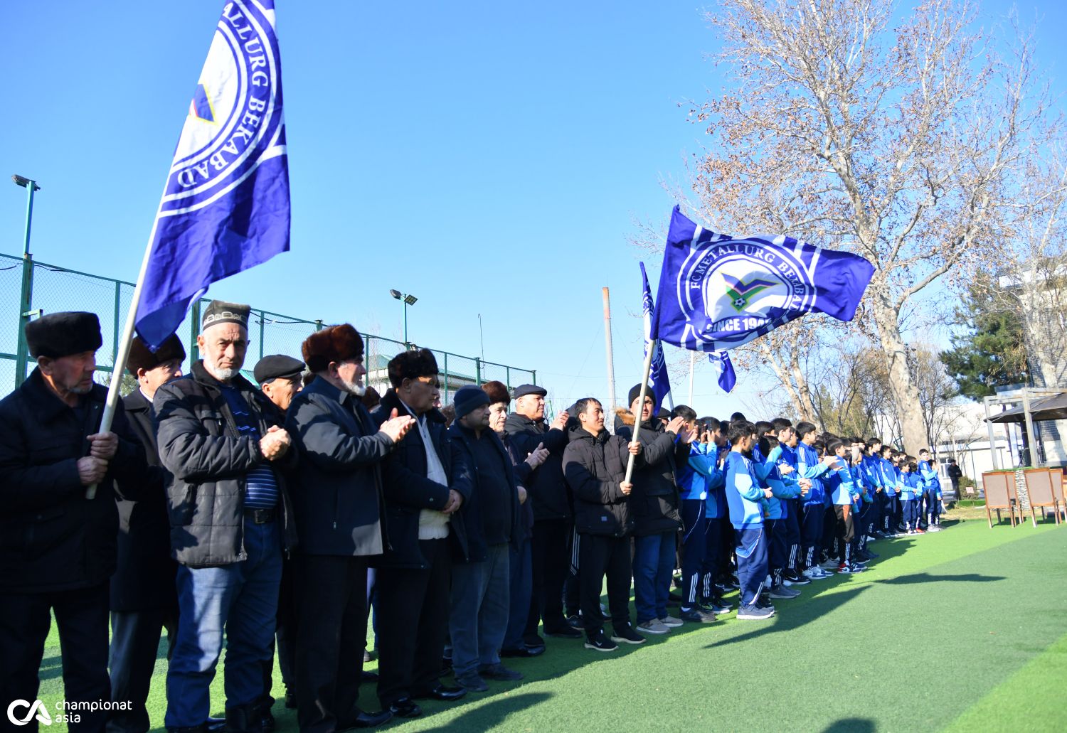 ФОТОГАЛЕРЕЯ. "Металлург"нинг қайта тикланганига бағишланган тадбир