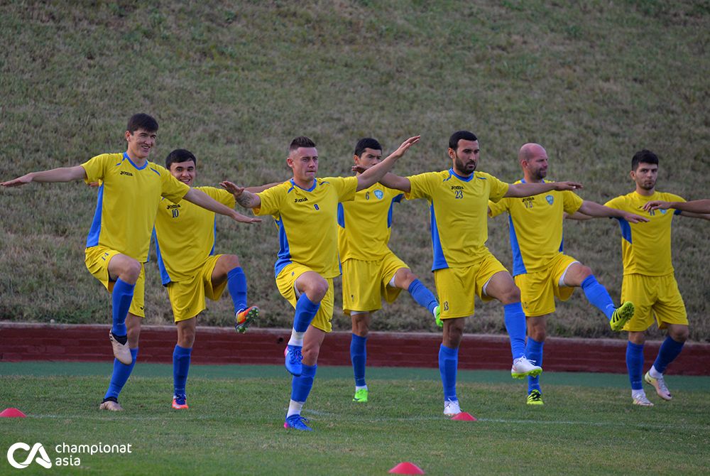 Training of the national team of Uzbekistan