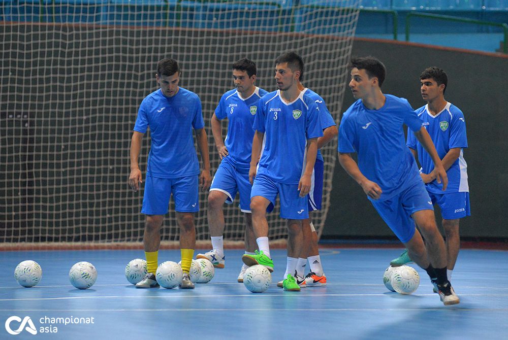 Training of the national team of Uzbekistan