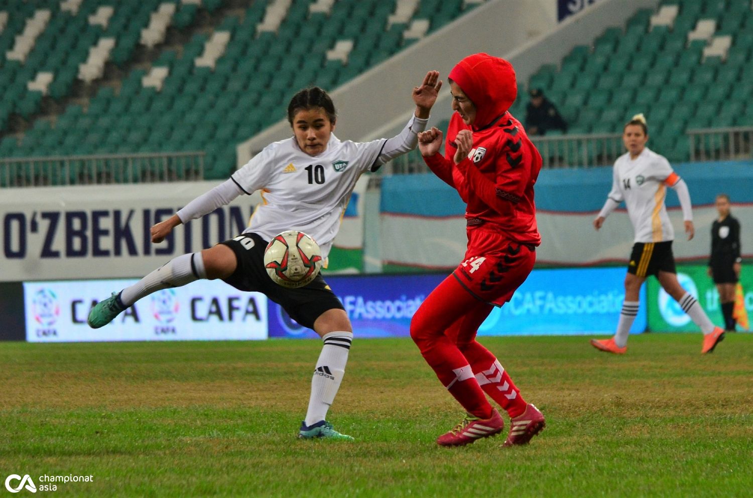 «CAFA Women’s Championship 2018». Узбекистан - Афганистан 20:0