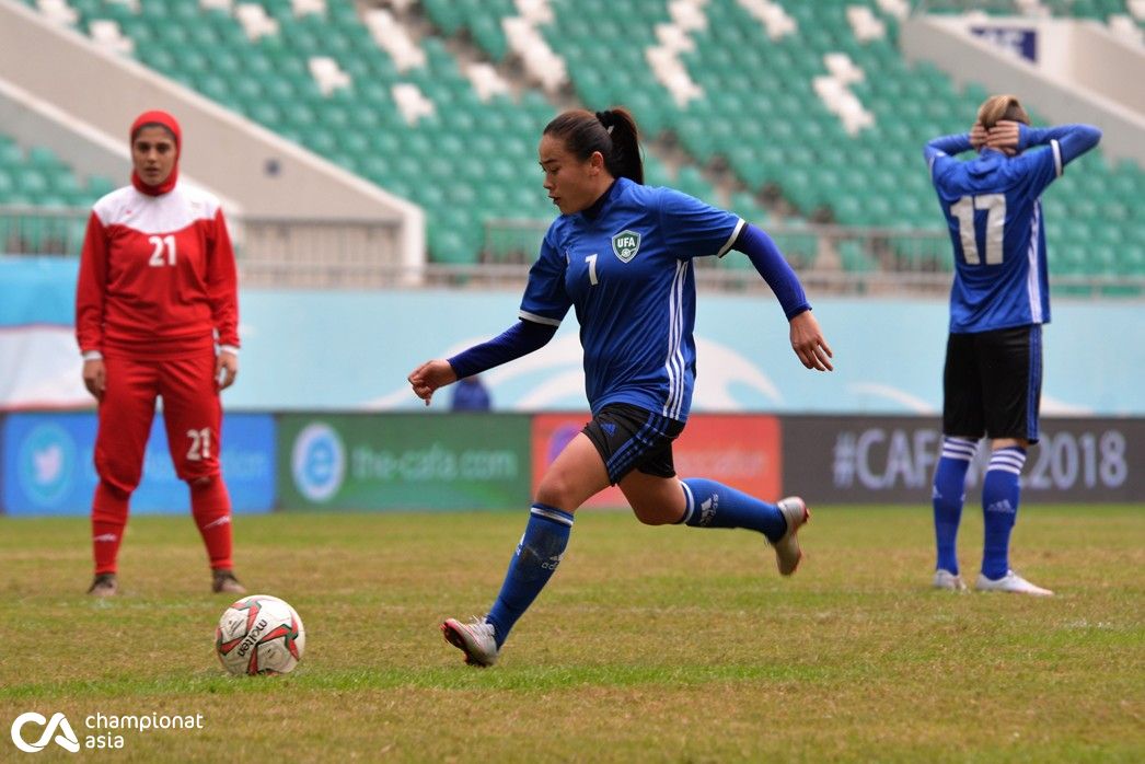 «CAFA Women’s Championship 2018». Узбекистан - Иран 2:1