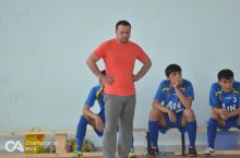 Futzal. Xolbek Yo'ldoshev: "Finalga chiqqanimizdan faxrlanaman"