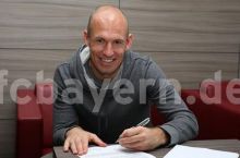 Robben "Bavariya" bilan shartnomasini 2017 yilgacha uzaytirdi
