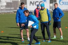Villash-Boash Zenit bilan ilk mashg'ulotini o'tkazdi