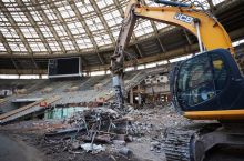 “Lujniki” stadioni katta qurilish maydoniga aylandi (FOTO)
