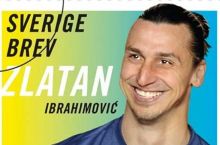 SHveciya pochtasi Ibragimovich surati bilan maxsus markalar chiqardi