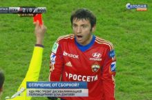 Dzagoev 3ta o'yinga diskvalificiya qilindi