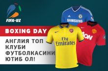 FIFA.UZ: Angliya top-klubi futbolkasini yutib oling!