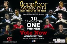 Golden Foot-2014. Ronaldu, Runi, Pirlo va yana 7 futbolchi davogar