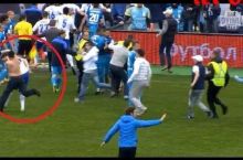 Zenit – Dinamo. Muxlislardan biri Vladimir Granatni urdi VIDEO