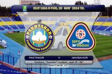 Prevyu. "Paxtakor" - "Navbahor"