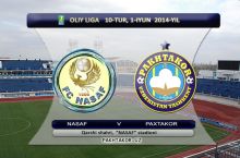 Prevyu. "Nasaf" - "Paxtakor"
