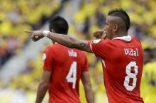 Arturo Vidal CHili terma jamoasining dastlabki o'yinida maydonga tusha olmaydi
