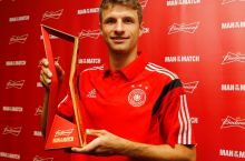 Tomas Myuller uchrashuvning eng yaxshi futbolchisi deb topildi