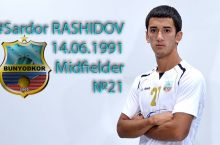 Sardor Rashidov: Jamoamizning ahilligi g'alabamiz omili bo'ldi