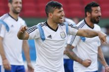 Aguero Belgiyaga qarshi o'ynay oladi