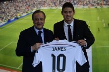 Madridda bir soat ichida Rodriges familiyasi tushirilgan 900ta futbolka sotildi
