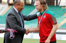 Vitaliy Denisov va "Lokomotiv"ga bronza medallari topshirildi FOTO