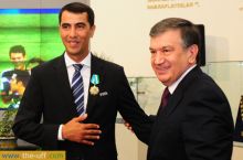 "Navbahor" va "Neftchi" Ravshan Ermatovni tabriklaydi