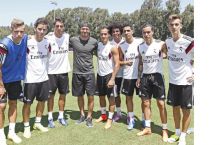 Bekxem Los-Anjelesda “Real” jamoasi bilan uchrashdi