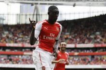 "Arsenal" "Benfika" 5:1, Sanogo poker qayd etdi