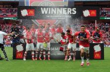 VIDEO. Angliya Superkubogi. "Arsenal" - "Manchester Siti" 3:0
