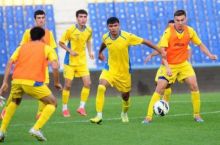 Сборные Узбекистана и Иордании провели предигровую тренировку