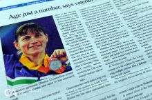 "Asiad Daily" nishonida - Oksana CHusovitina