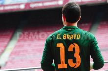 Klaudio Bravo Ispaniya chempionatida yangi rekord o'rnatdi