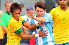 O'rtoqlik o'yini. Braziliya Argentina ustidan g'alaba qozondi