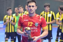 Futzal. Sarvar SHoahmedov birinchi turning eng yaxshi o'yinchisi
