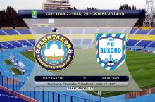 PREVYU. "Paxtakor" - "Buxoro"
