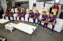 "Barselona" futbolchilari o'zlarini FIFA 15da sinab ko'rishdi