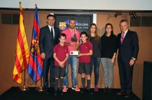 Maskerano "Barselona"da o'tgan mavsumning eng yaxshi futbolchisi deb topildi
