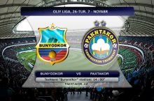 PREVYU. "Bunyodkor" - "Paxtakor"