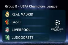 ECHL, 5-tur. "B" guruhi. "Bazel" - "Real", "Ludogorec" - "Liverpul"