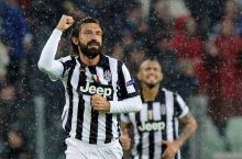 Yuventus – Torino. Pirlo 2,5 yillik tanaffusdan so'ng o'yindan gol urdi