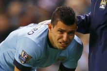 Aguero katta ehtimol bilan "Roma"ga qarshi o'ynamaydi