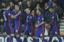VIDEO. "Sautgempton" - "Manchester Yunayted" 1:2