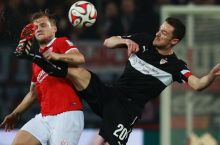 Bundesliga, 15-tur. "Maync" va "SHtutgart" uchrashuvida g'olib nomi aniqlanmadi