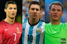 The Guardian: 2014 yilning eng kuchli 100 futbolchisi FOTO