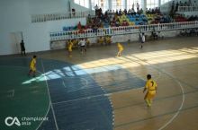 Qoraqalpog'istonlik mini futbolchilar maydonda