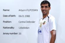 Artyom Filiposyan “Bunyodkor”ga qaytdi