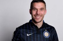 Podolski "Yuventus"ga qarshi o'yinda "Inter" qaydnomasiga kiritildi