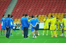 O'zbekiston terma jamoasi Saudiya Arabistoniga qarshi o'yindan oldin rasmiy mashg'ulot o'tkazdi