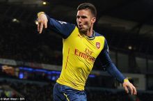 Video. "Manchester Siti" - "Arsenal" 0:2