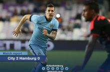 O'rtoqlik uchrashuvi. "Manchester Siti" "Gamburg" ustidan g'alaba qozondi