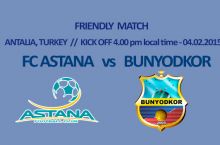 “Bunyodkor” bugun “Astana” bilan o'ynaydi